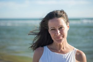 Perimenopause happy and confident woman